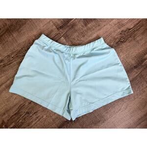 Women’s Light Blue Athletic Shorts - Brand Unspecified